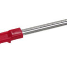 Adcraft One Piece Ladoon (2 oz., with solid bowl, red handle)