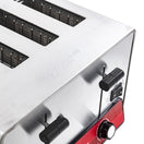 Adcraft Heavy Duty 4-Slice Commercial Toaster, 120V, in Stainless Steel