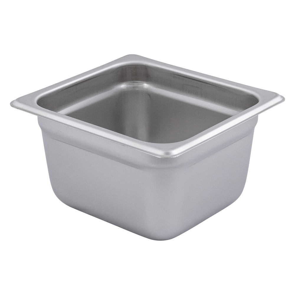 Adcraft Steam Table Pan Six size, 22 gauge, 6-7/8" 6-5/16" x 4" deep