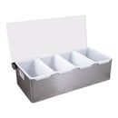 Adcraft Condiment Dispenser 4-Compartment