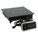 Adcraft Drop-In Induction Cooker with Remote Control, in Black
