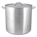 Adcraft Titan Induction Stock Pot with Cover 100 quart
