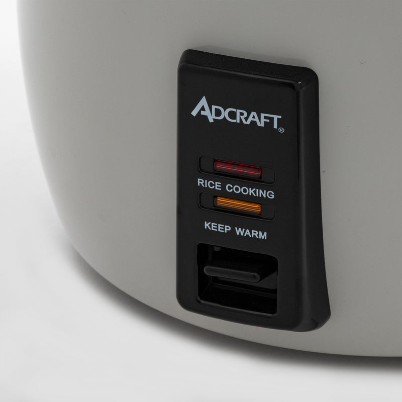 Adcraft Rice Cooker, in White