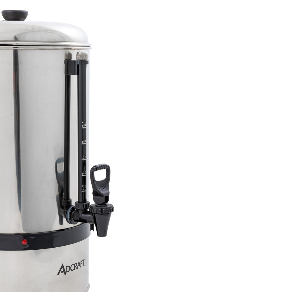 Adcraft Coffee Percolator, in Stainless Steel