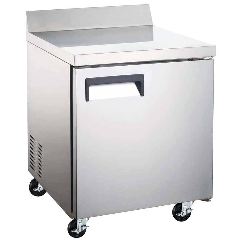 Grista 1 Door Worktop Freezer, in Silver/White