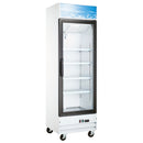 U-Star Merchandiser Freezer, Single Swing Glass Door, 12.9 cu ft Capacity, in White