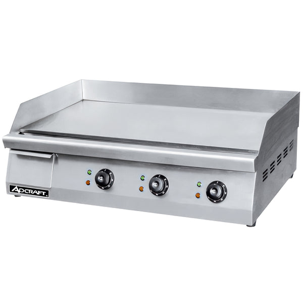 Adcraft Electric Griddle, in Stainless Steel