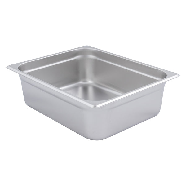 Adcraft 200H4 Deli Pan, Half Size, Stainless Steel