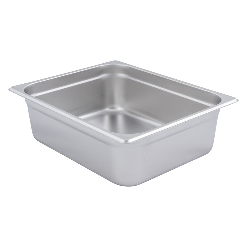 Adcraft 200H4 Deli Pan, Half Size, Stainless Steel