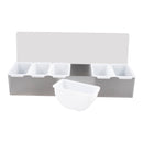 Adcraft Condiment Dispenser 6-Compartment
