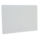 Adcraft High Density Cutting Board 12" x 18" x 1/2" - White