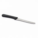 Adcraft Black Steer Steak Knife, 2Dz/Pk., Stainless Steel