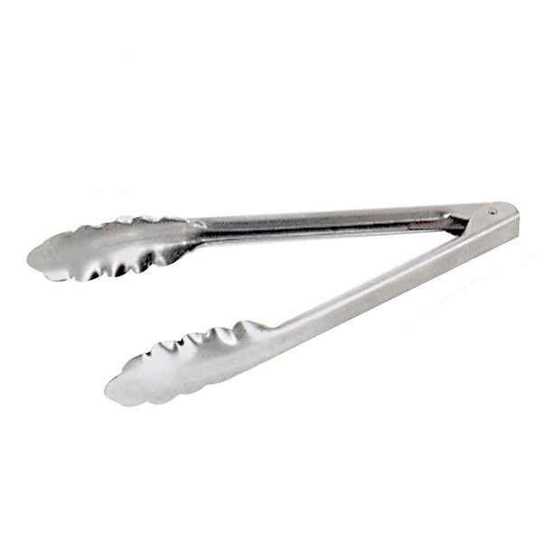 Adcraft TUF-10 Utility Tongs,  9-1/2", Heavy Weight, Stainless Steel