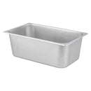 Adcraft 165F6 Deli Pan, Full Size, Stainless Steel