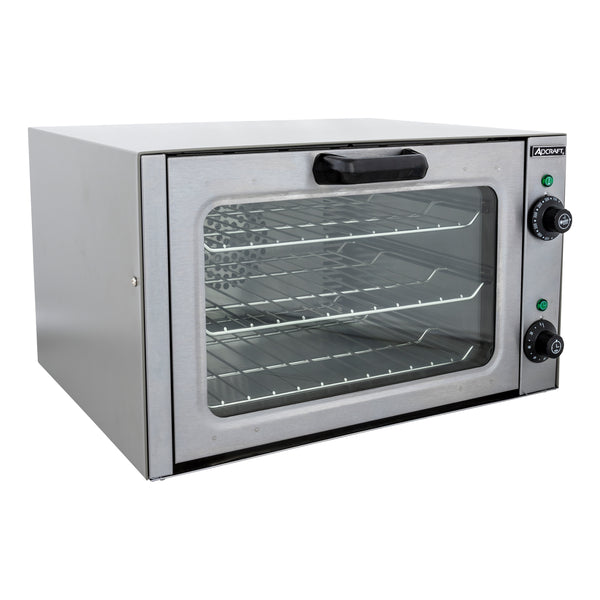 Adcraft Quarter Size Convection Oven, in Stainless Steel