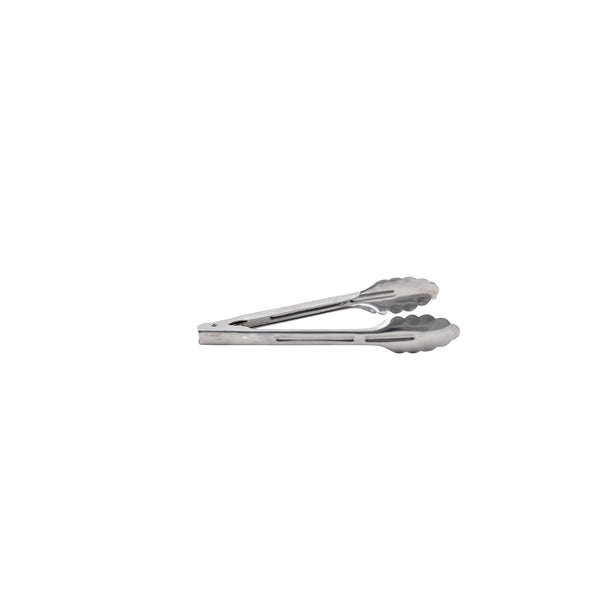 Adcraft Utility Tongs,  9-1/2", Heavy Weight, Stainless Steel