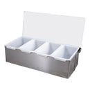 Adcraft Condiment Dispenser 4-Compartment