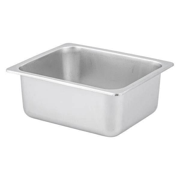 Adcraft 165H4 Deli Pan, Half Size, Stainless Steel