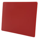 Adcraft High Density Cutting Board 12" x 18" x 1/2" - Red