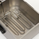 Adcraft Single Tank Deep Fryer, 6L, in Stainless Steel (DF-6L)