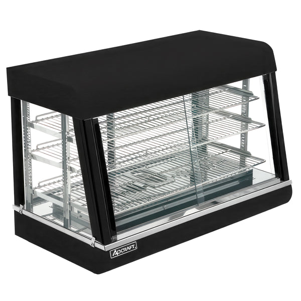 Adcraft Heated Display Merchandiser, in Black