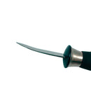 Adcraft Get-A-Grip Oyster Knife with Santoprene Handle, in Stainless Steel/Black