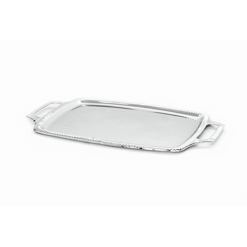 Adcraft Oblong Cater Tray, Chrome Plated