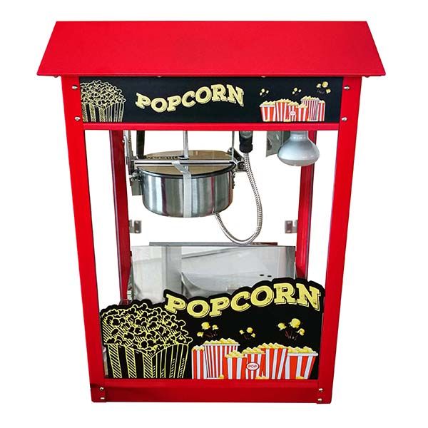 Adcraft Popcorn Machine, in Red