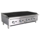Black Diamond 48" Standard Series Charbroiler, 4 Burners, in Stainless Steel