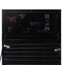 Black Diamond Countertop Display Freezer, Single Glass Door, 1.4 cu ft, in Black