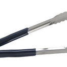 Adcraft Scalloped Edge Tong (10", blue)