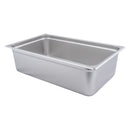 Adcraft 22F6 Deli Pan, Full Size, Stainless Steel