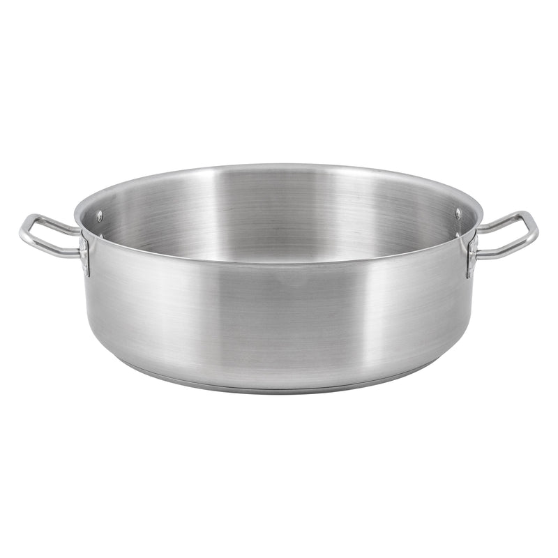 Adcraft Titan Induction Brazier Pot with Cover 25 quart