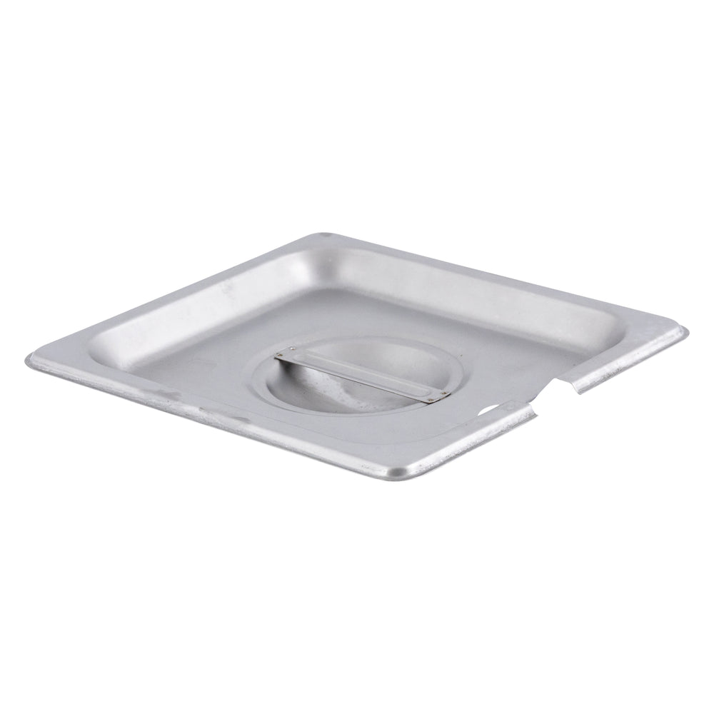 Adcraft CST-T/SL Cover, Sixth Size, Slotted, Stainless Steel