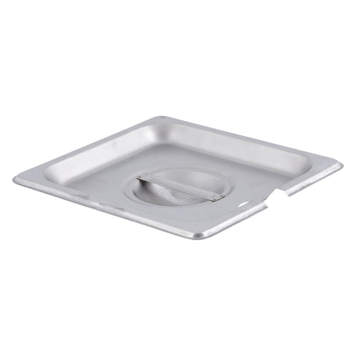 Adcraft CST-T/SL Cover, Sixth Size, Slotted, Stainless Steel