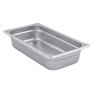 Adcraft Steam Table Pan Third size, 22 gauge, 6-7/8" x 12-3/4" x 2-1/2" deep