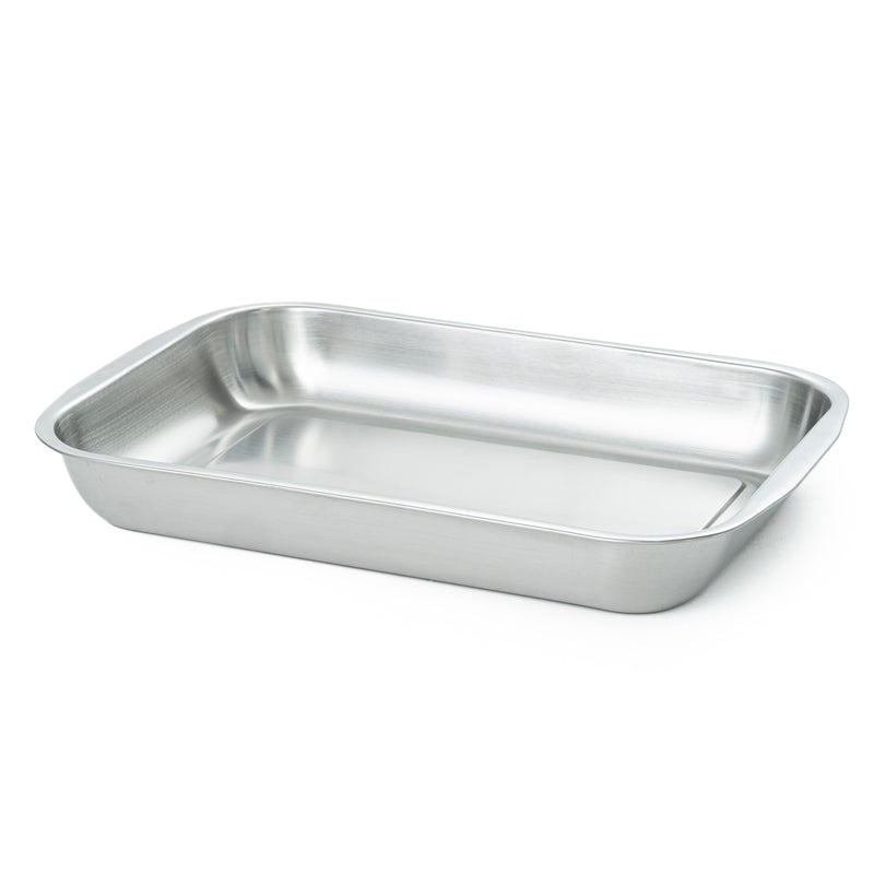 Adcraft Oblong Bake Pan, Stainless Steel