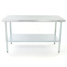 Adcraft Work Table, Stainless Steel
