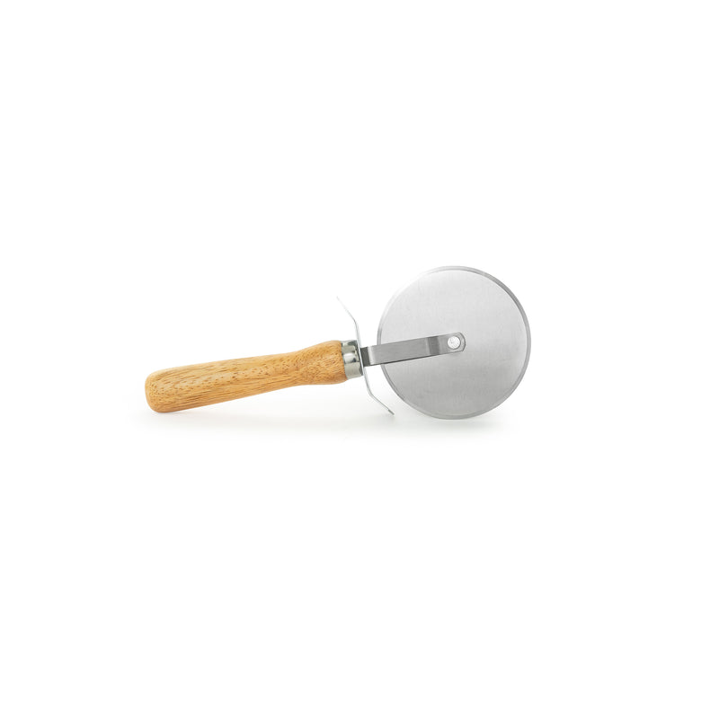 Adcraft Pizza Cutter, Polypropylene or wood handle