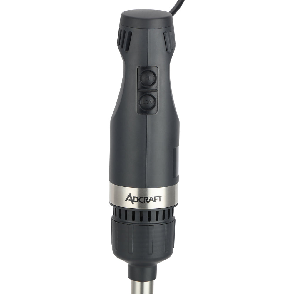 Adcraft Immersion Blender, 175W, 8" Shaft, in Black