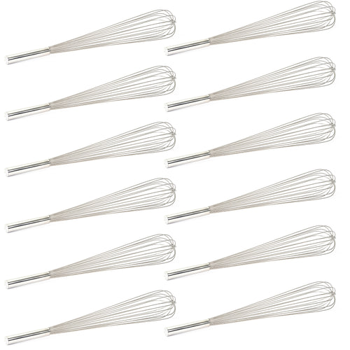 Adcraft French Whip, 24", Pack of 12, in Stainless Steel