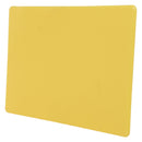 Adcraft High Density Cutting Board 12" x 18" x 1/2" - Yellow