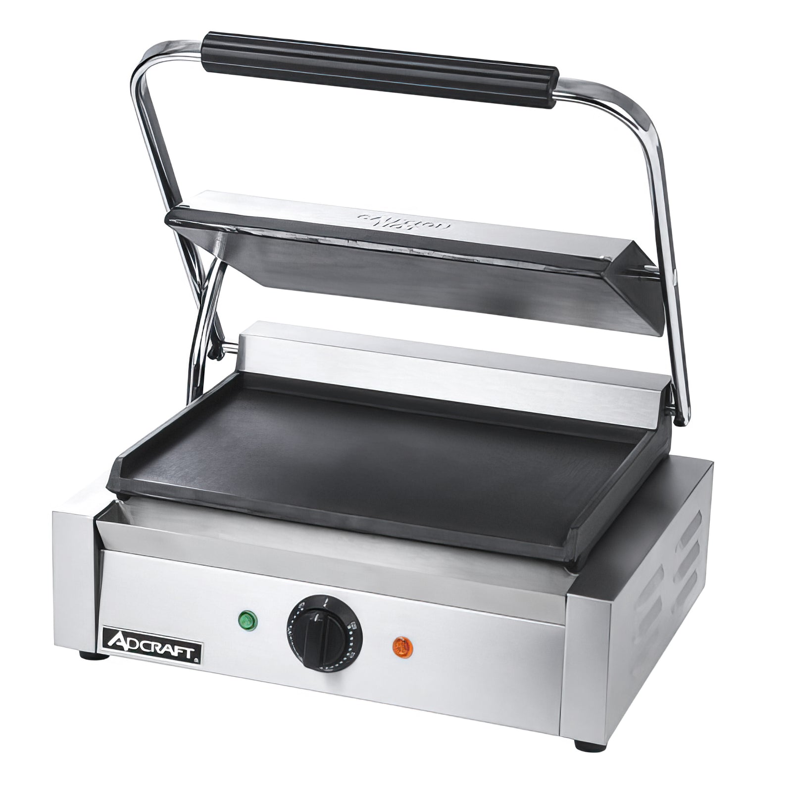 Adcraft SG-811E/F Panini Grill with Flat Plates, 12