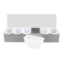 Adcraft Condiment Dispenser 6-Compartment