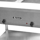 Adcraft 2 Bay Steam Table, in Stainless Steel