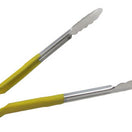 Adcraft Scalloped Edge Tong (10", yellow)
