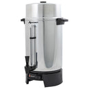 Adcraft 100 Cup Coffee Urn, 1500W, in Silver