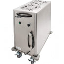 Adcraft Adjustable Heated Plate Lowerator, 8-12", in Silver (LR-2)