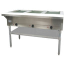 Adcraft 3 Bay Steam Table, 120V, in Stainless Steel (ST-120/3)
