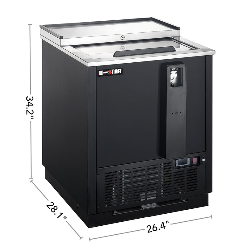 U-Star Bottle Cooler, in Black